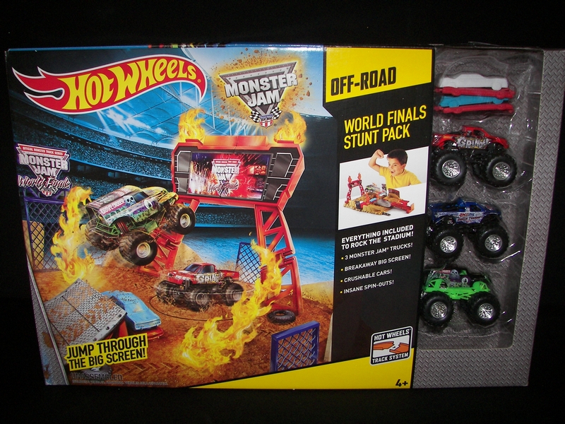 Monster jam world store finals stunt pack